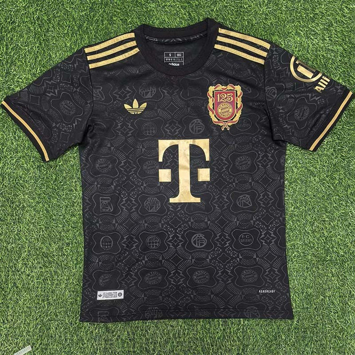Camisa Bayern de Munique 24/25 Aniversário 125 anos - Preta