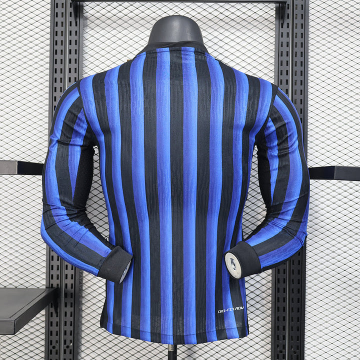 Camisa Inter de Milão 25/26 Home Versão Jogador - Manga Longa