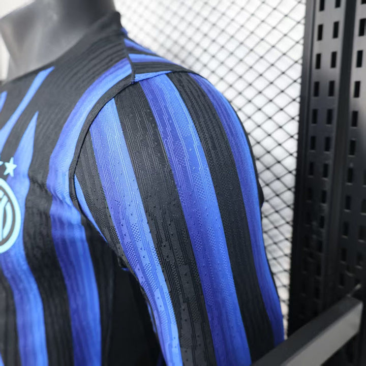 Camisa Inter de Milão 25/26 Home Versão Jogador - Manga Longa