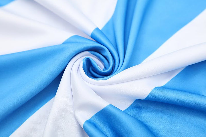 Kit Regata Adidas - Listrado Azul/Branco