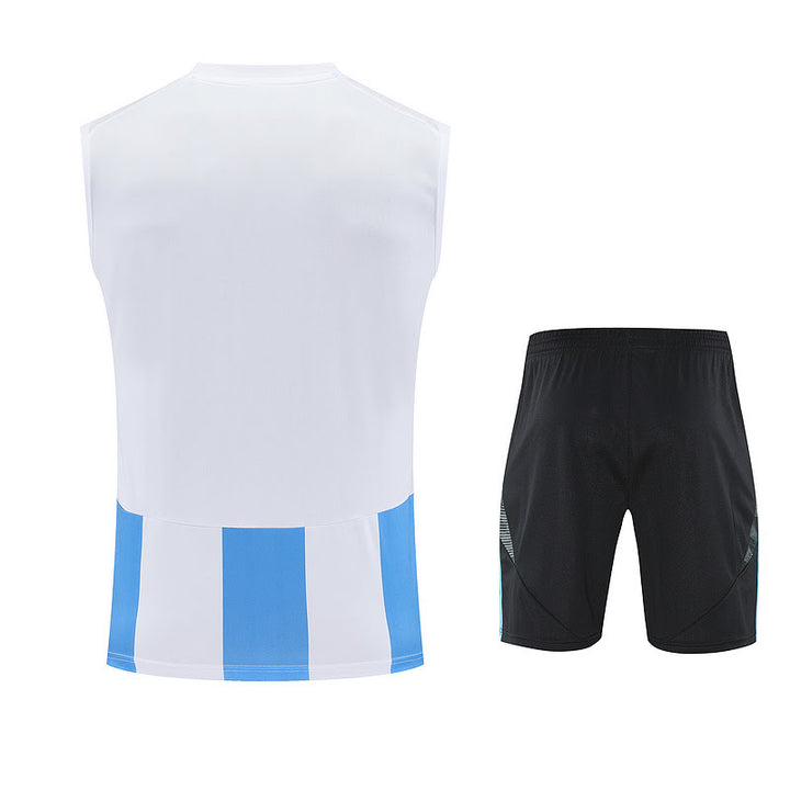 Kit Regata Adidas - Listrado Azul/Branco
