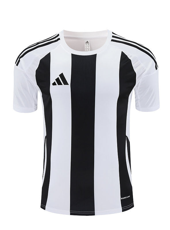 Camisa Treino Adidas - Listrado Preto/Branco