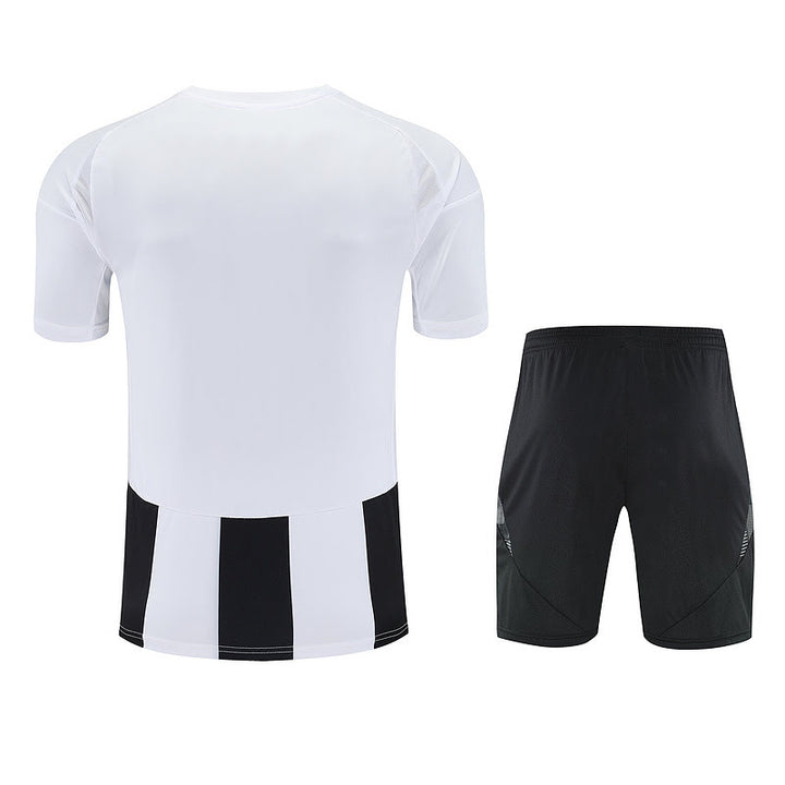 Kit Adidas - Listrado Preto/Branco