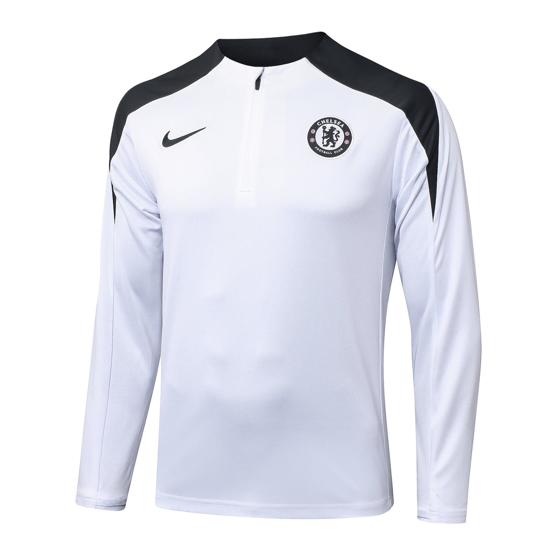 Blusão Chelsea 2025/26 - Branco/Preto