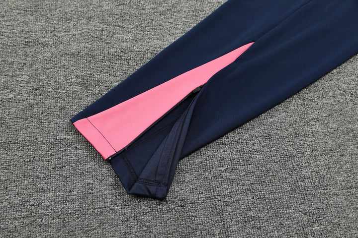 Conjunto PSG 2024/25 Azul Marinho/Rosa - Capuz