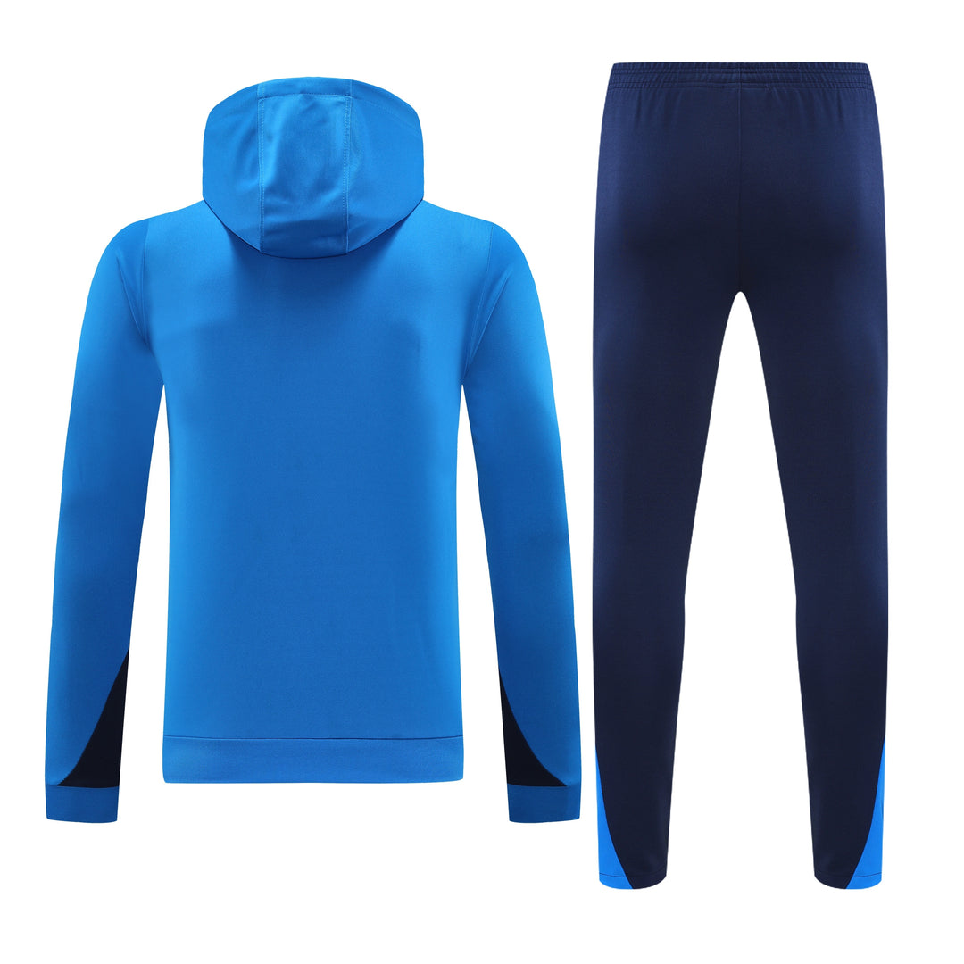 Conjunto Chelsea 2024/25 Azul Claro - Capuz