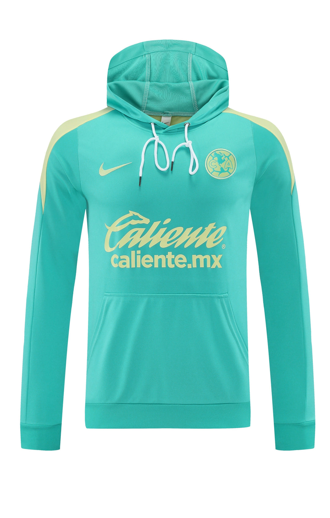 Blusão Club América 2025/26 Azul Turquesa - Capuz