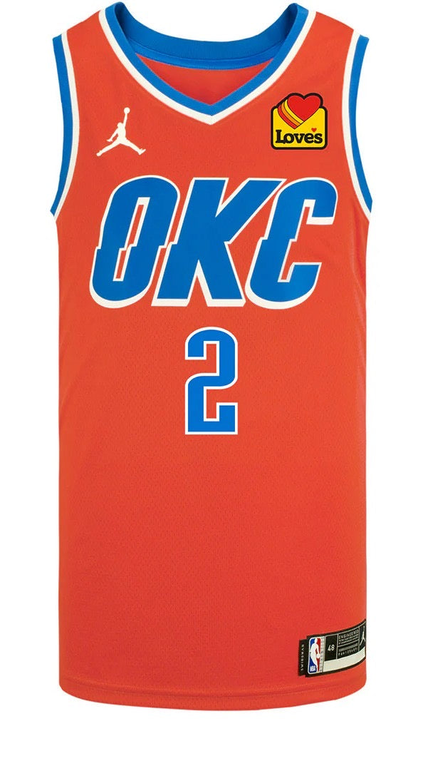 Regata NBA Oklahoma City Thunder Statement 24/25 - Gilgeous-Alexander