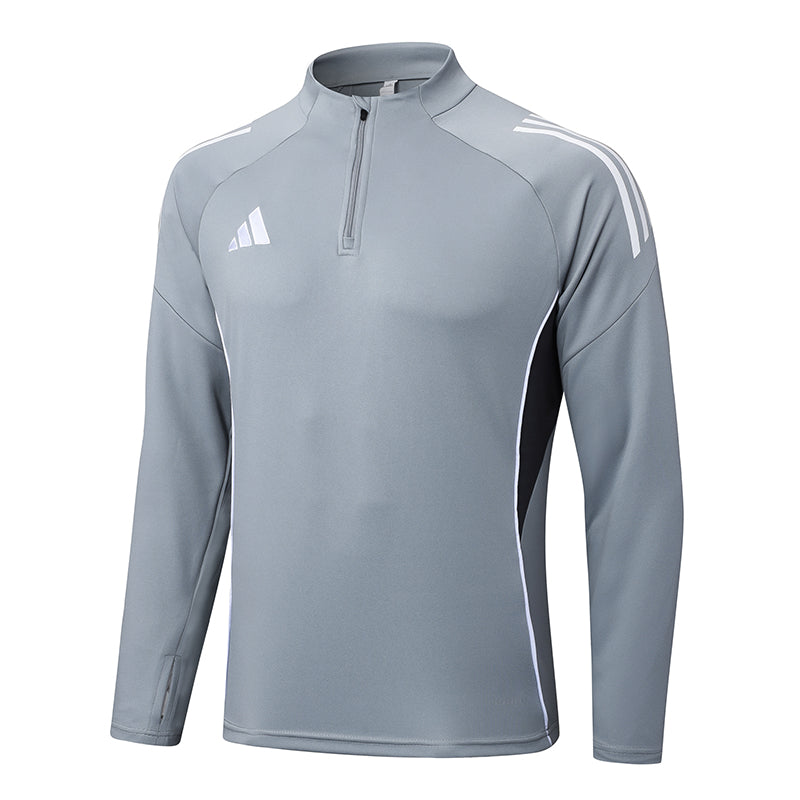 Blusão Treino Adidas - Cinza