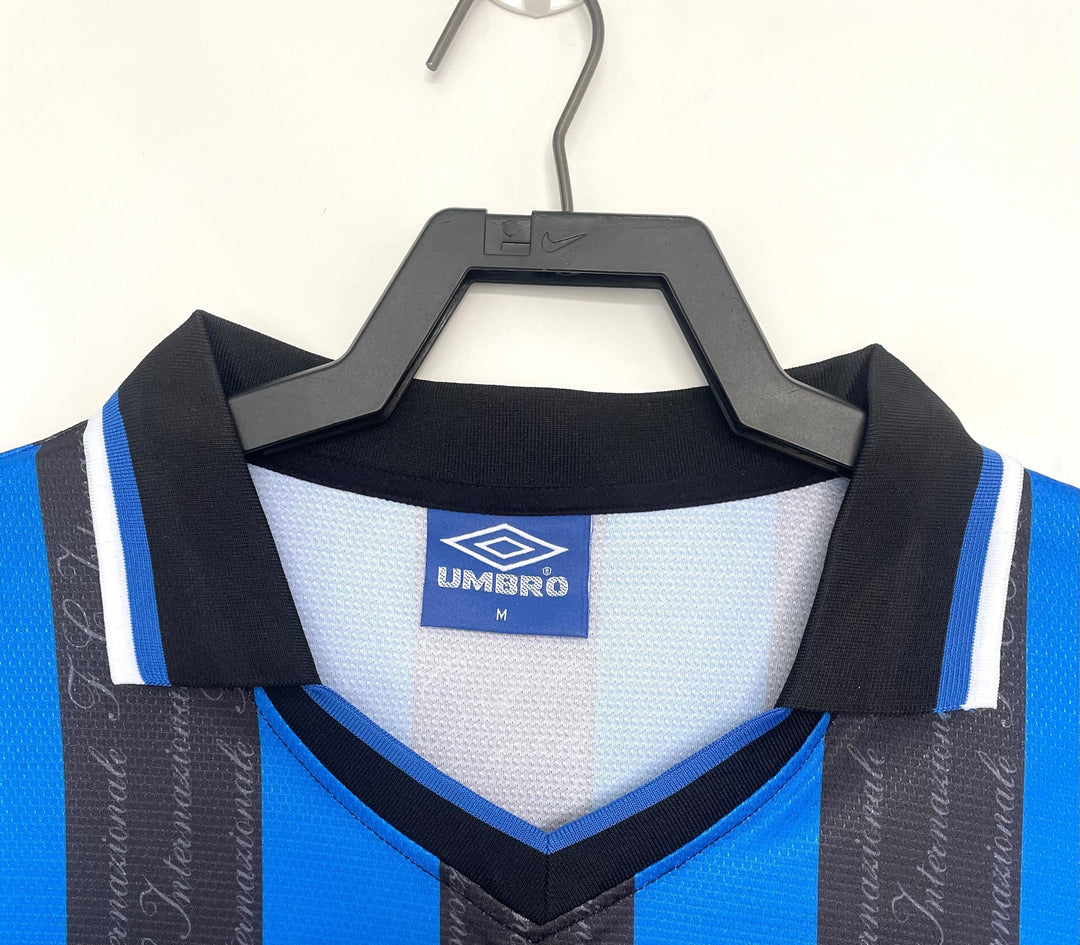 Camisa Retrô Inter Milan 1997/98 Home Manga Longa – Belt Sports