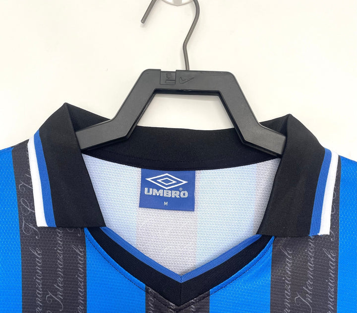 Camisa Retrô Inter Milan 1997/98 Home Manga Longa – Belt Sports