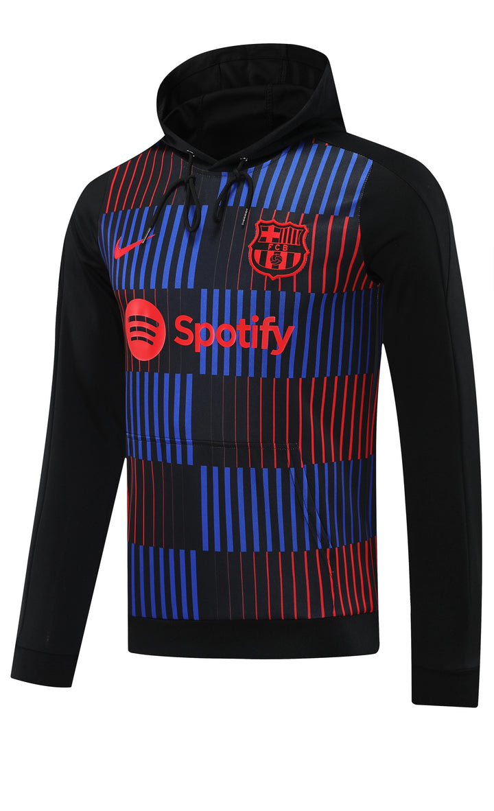 Blusão Barcelona 2024/25 Preto - Capuz