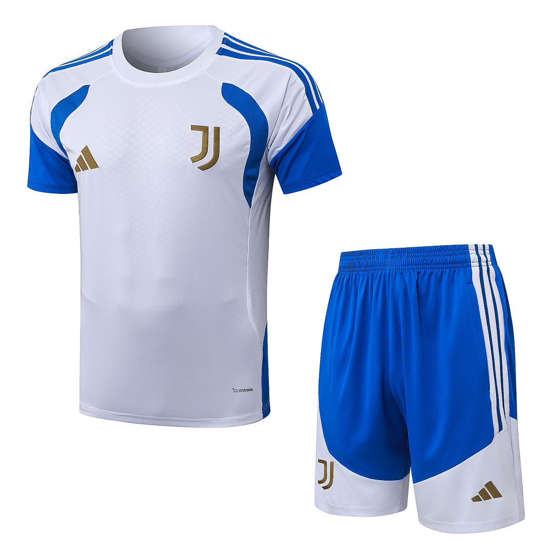 Kit Treino Juventus 26/27 - Branco/Azul