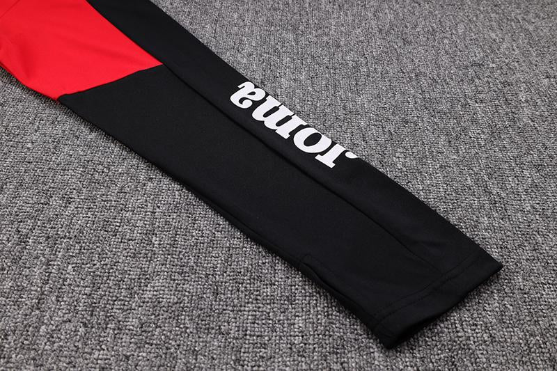 Conjunto Treino Joma - Preto/Vermelho