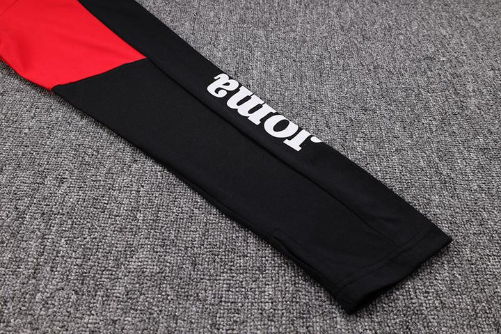 Conjunto Treino Joma - Preto/Vermelho