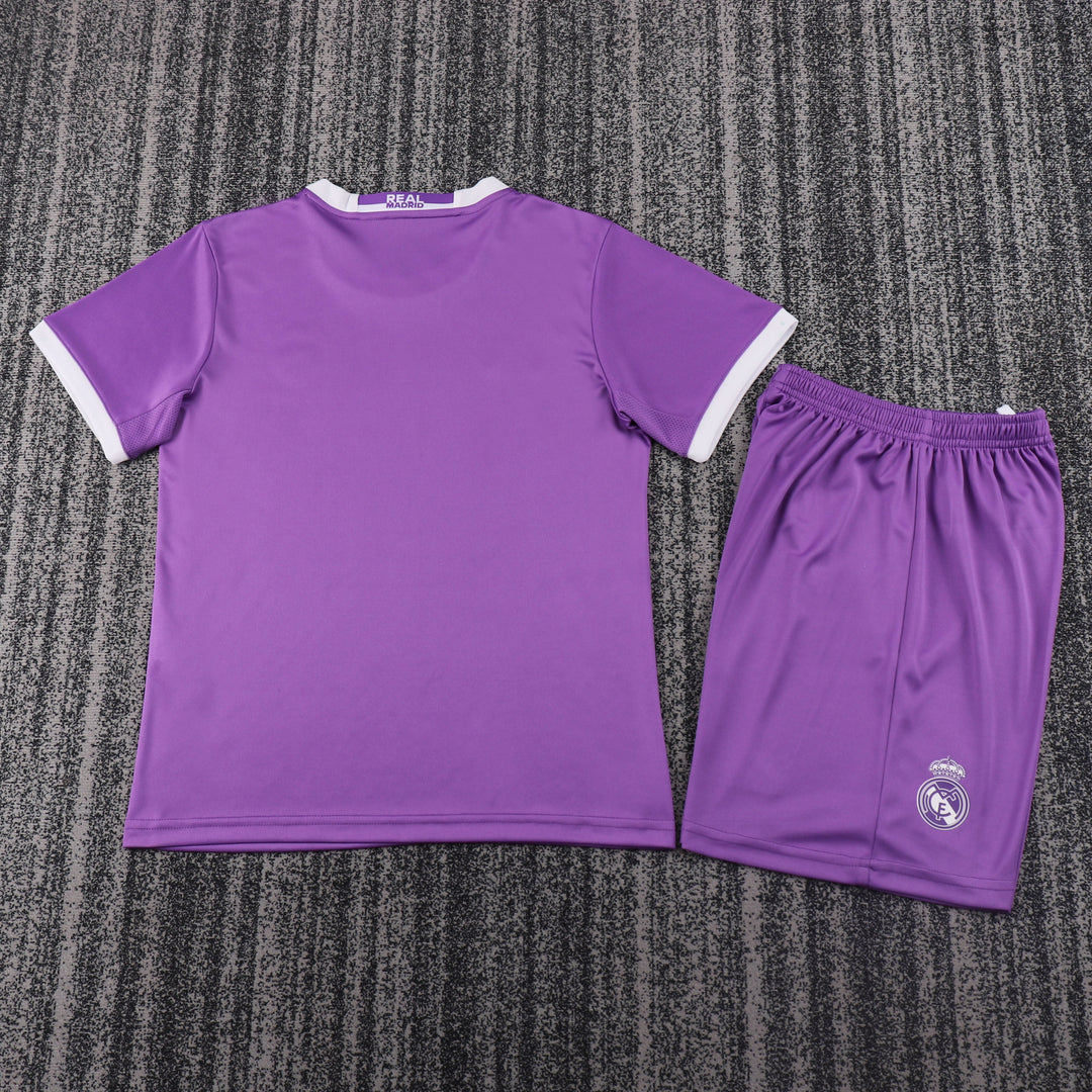 Camisa Retrô Real Madrid 2016/17 Away Infantil – Belt Sports