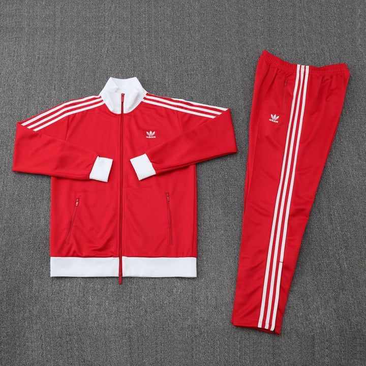 Conjunto Adidas Originals - Vermelho/Branco