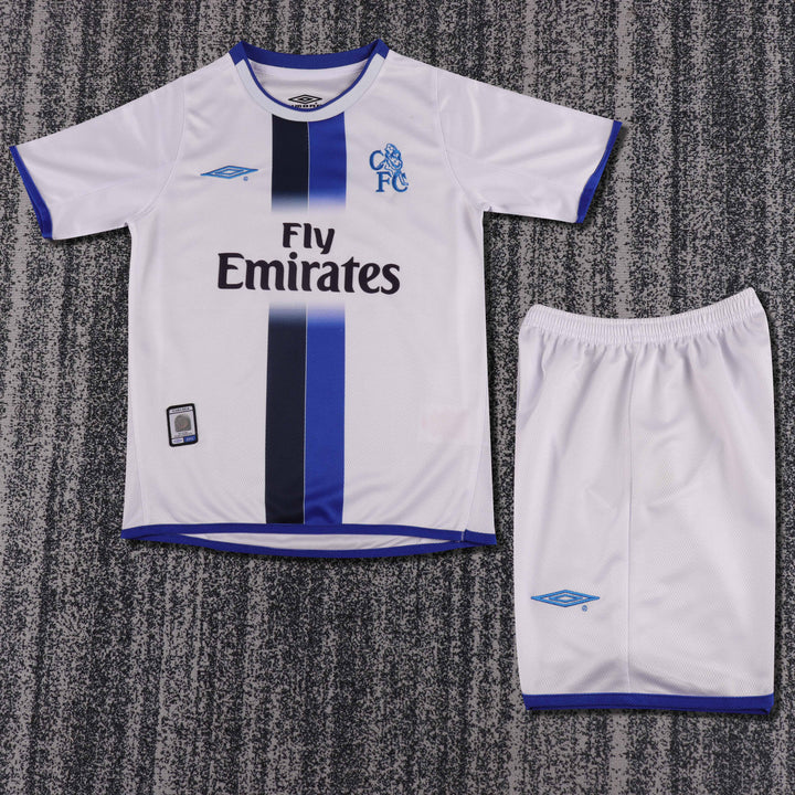 Camisa Retrô Chelsea 2003/04 Away Infantil – Belt Sports