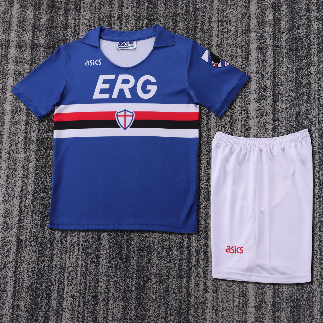 Camisa Retrô Sampdoria 1990/91 Home Infantil – Belt Sports