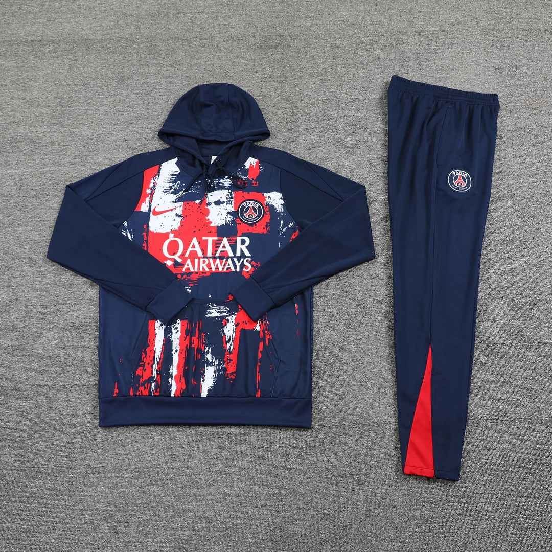 Conjunto PSG 2024/25 Azul Marinho - Capuz