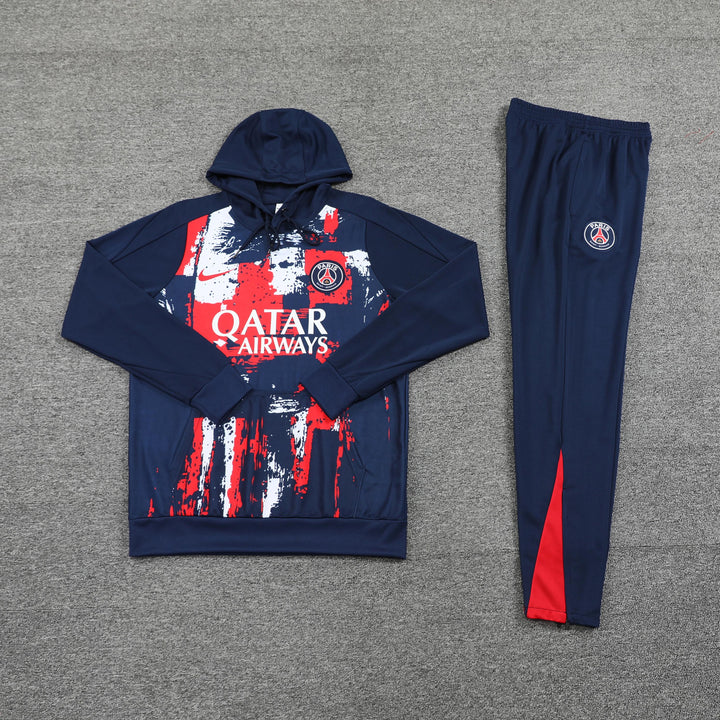 Conjunto PSG 2024/25 Azul Marinho - Capuz