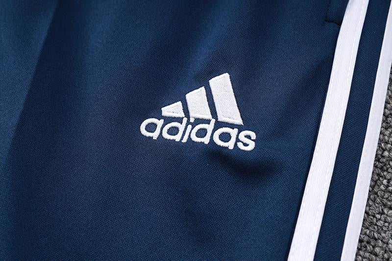 Calça Treino Adidas - Azul Marinho/Branco