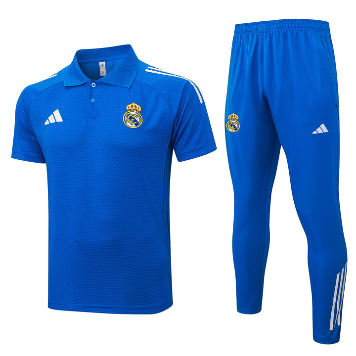 Kit Polo Real Madrid 25/26 - Azul Royal