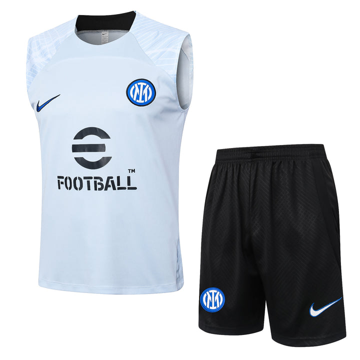 Kit Regata Inter de Milão 23/24 - Branco/Preto