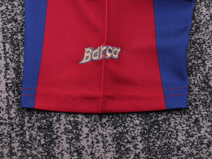 Camisa Retrô Barcelona 1998/99 Home Infantil – Belt Sports