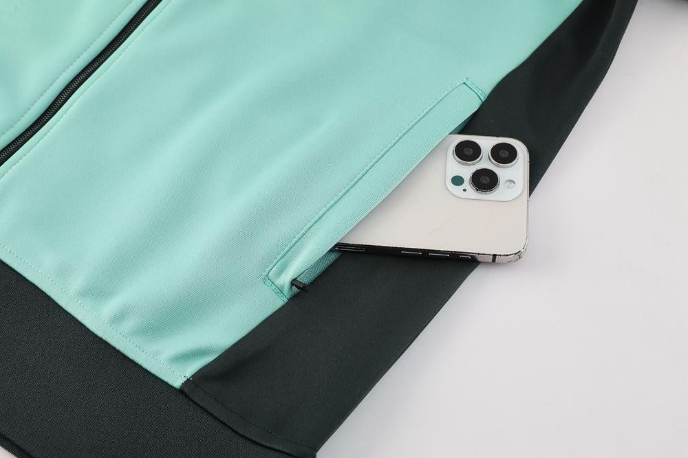 Conjunto Adidas - Cinza/Verde Água