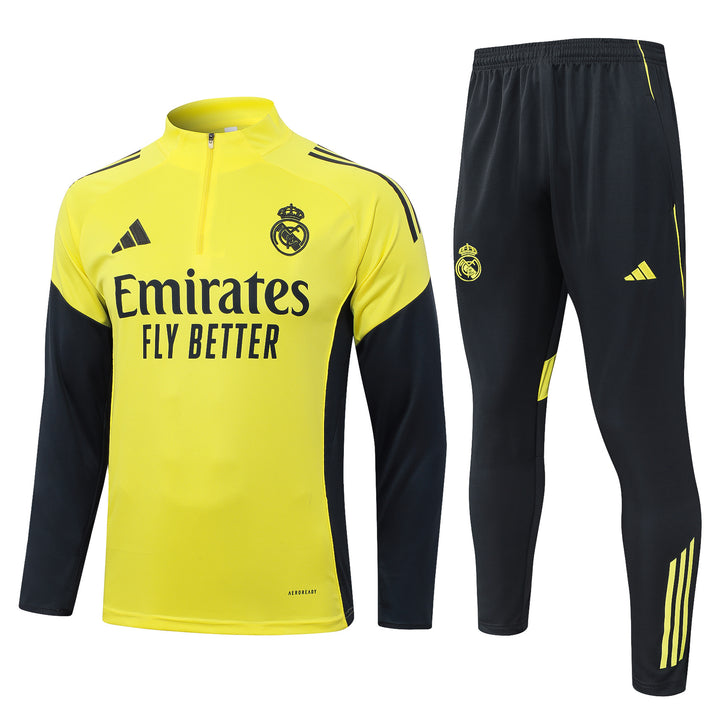 Conjunto Treino Real Madrid 25/26 - Yellow
