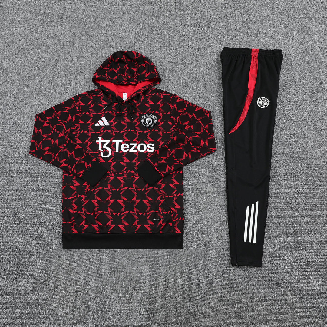 Conjunto Manchester United 2025/26 Vermelho - Capuz