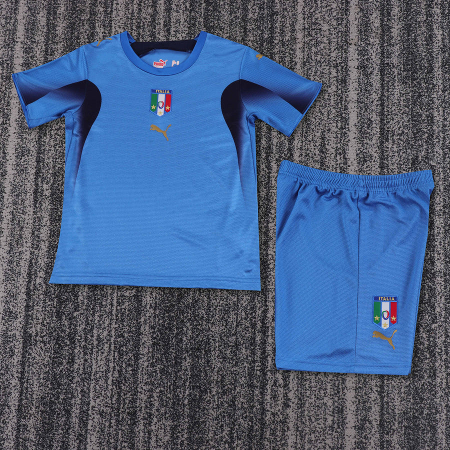 Camisa Retrô Itália 2006 Home Infantil – Belt Sports