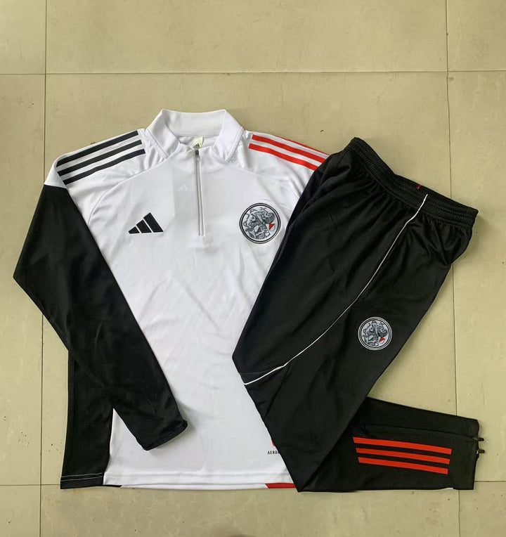 Conjunto Treino Ajax 25/26 - Branco