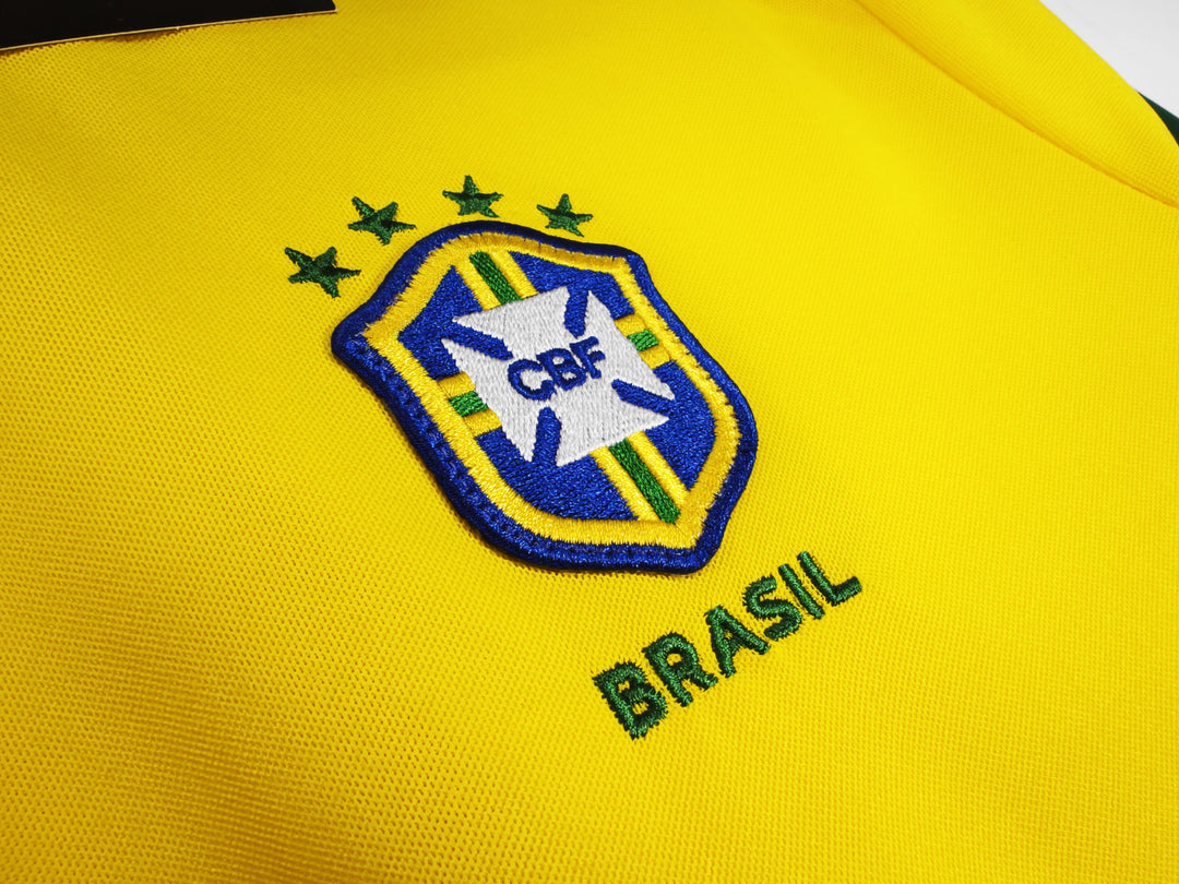 Camisa Retrô Brasil 1998 - Manga Longa