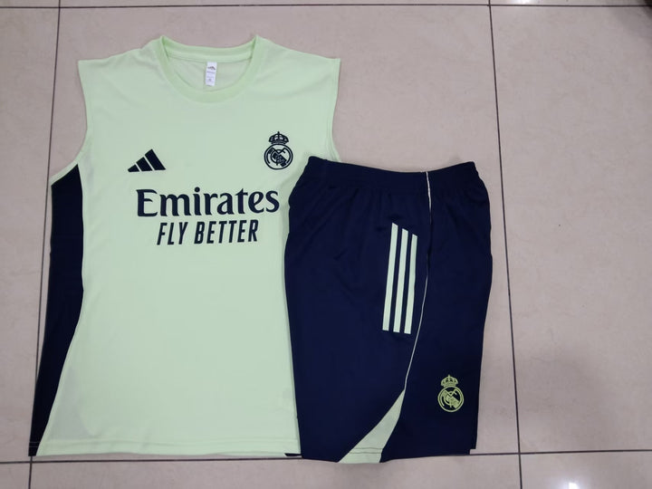 Kit Regata Real Madrid 25/26 - Menta Suave/Azul Marinho