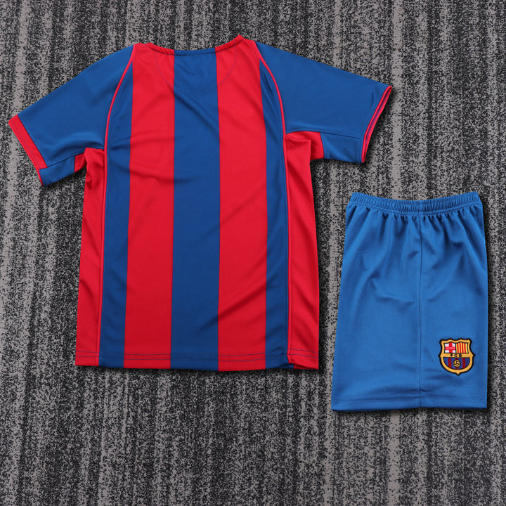 Camisa Retrô Barcelona 2004/05 Home Infantil – Belt Sports