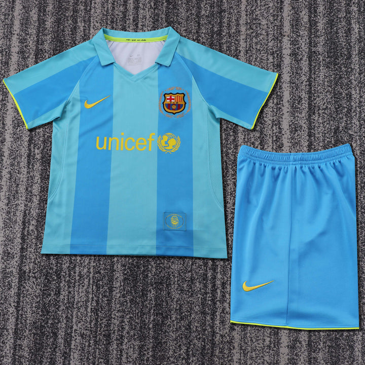 Camisa Retrô Barcelona 2007/08 Away Infantil – Belt Sports