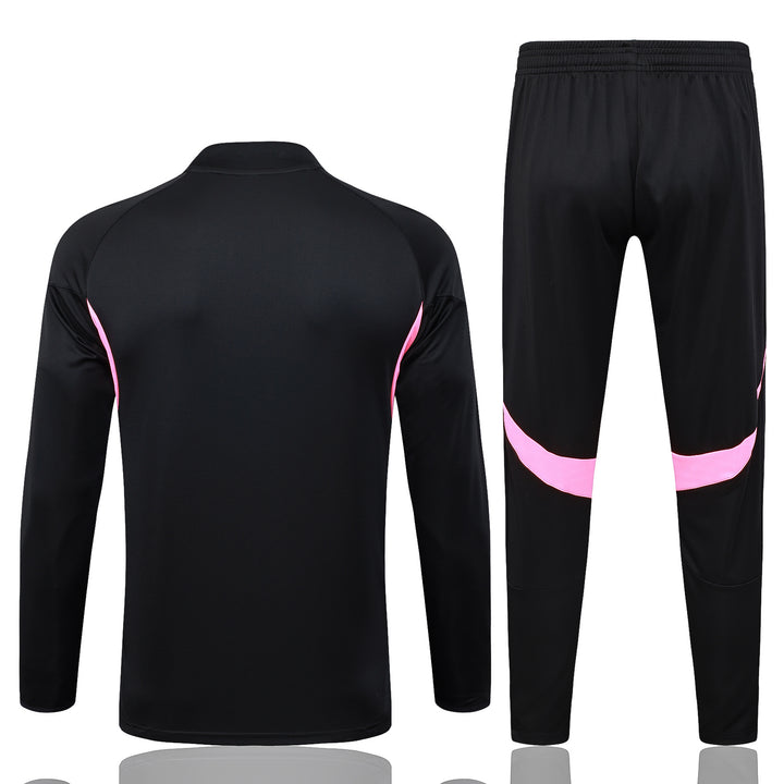 Conjunto Treino Arsenal 25/26 - Preto/Rosa Neon