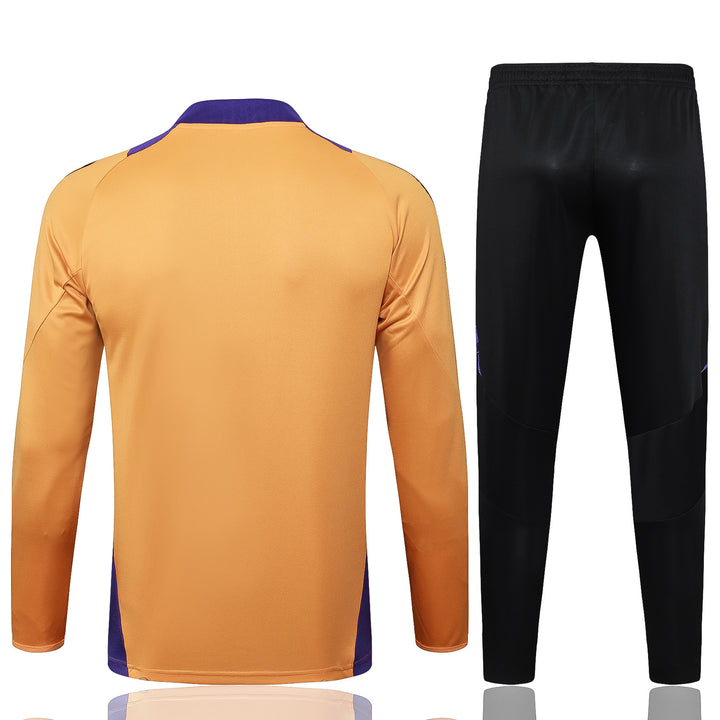 Conjunto Treino Real Madrid 24/25 - Laranja