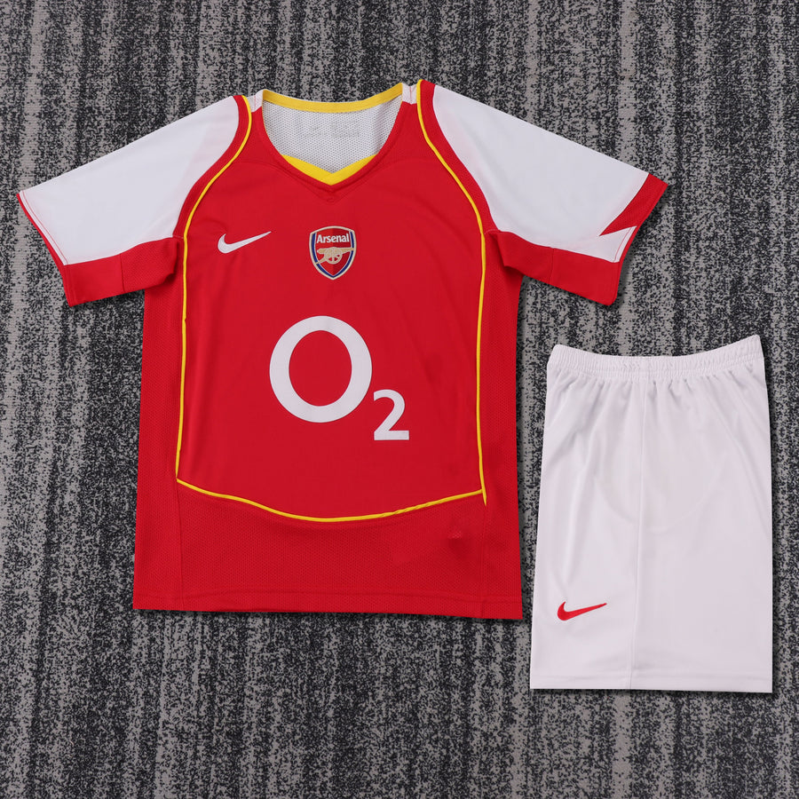 Camisa Retrô Arsenal 2004/05 Home Infantil – Belt Sports