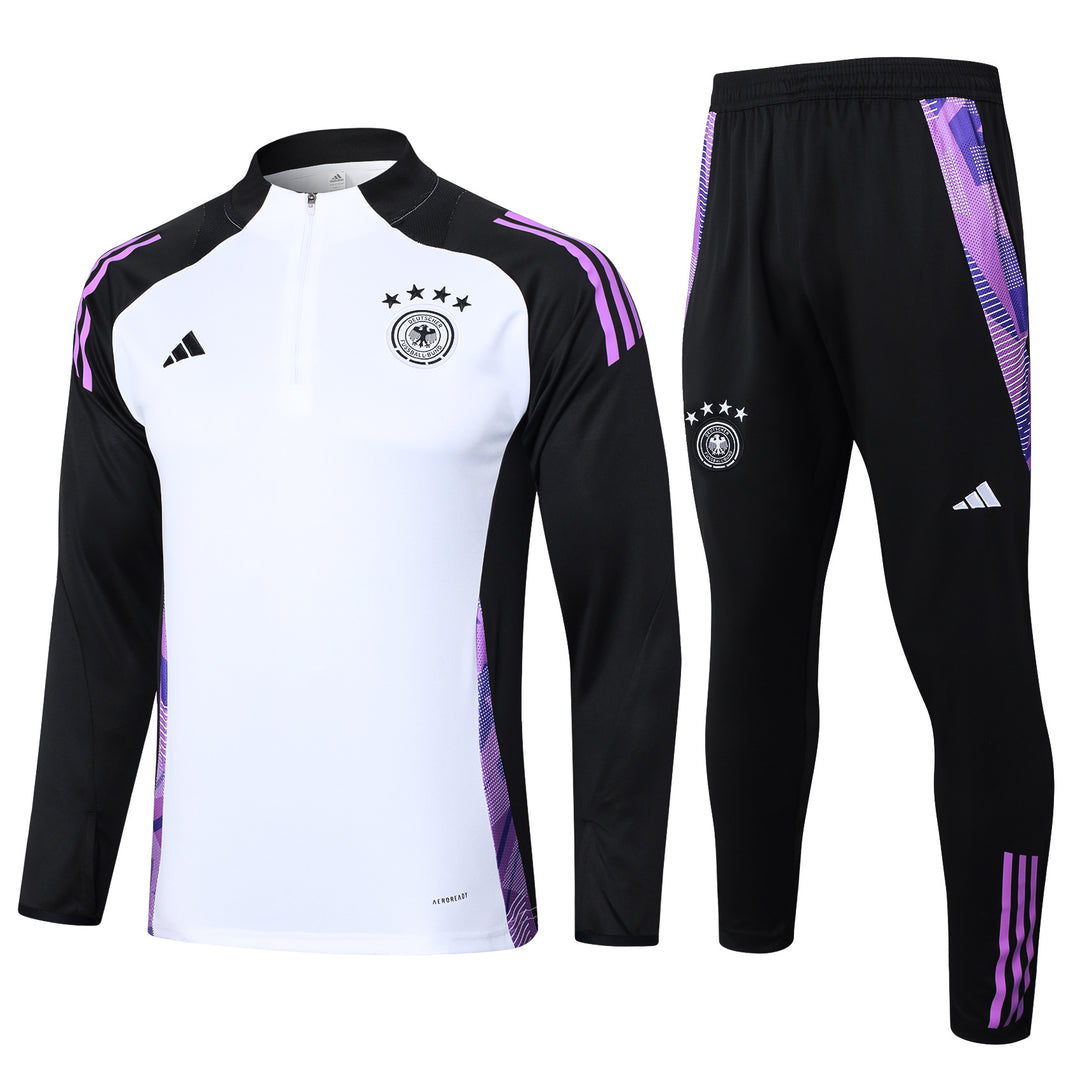 Conjunto Treino Alemanha 24/25 - Branco/Lilás