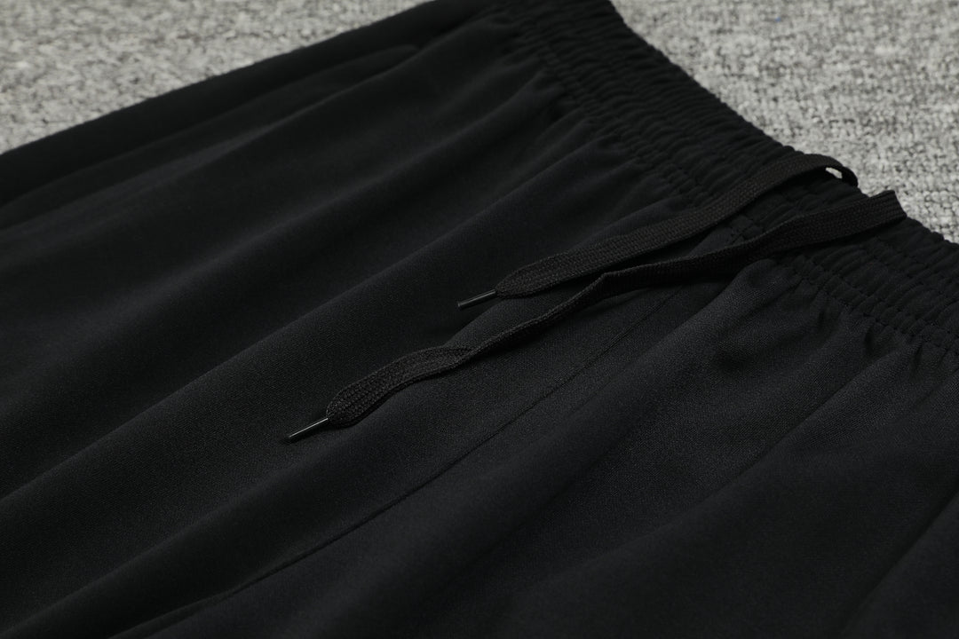 Conjunto Barcelona 2024/25 Preto II - Capuz