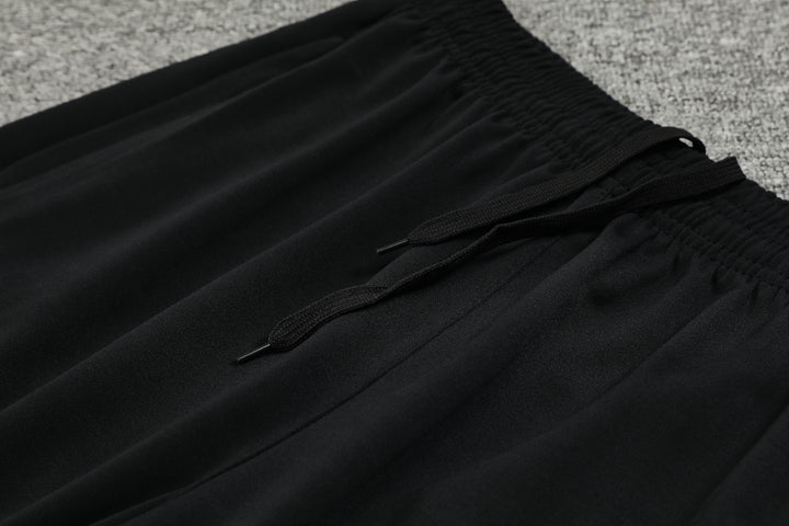 Conjunto Barcelona 2024/25 Preto II - Capuz