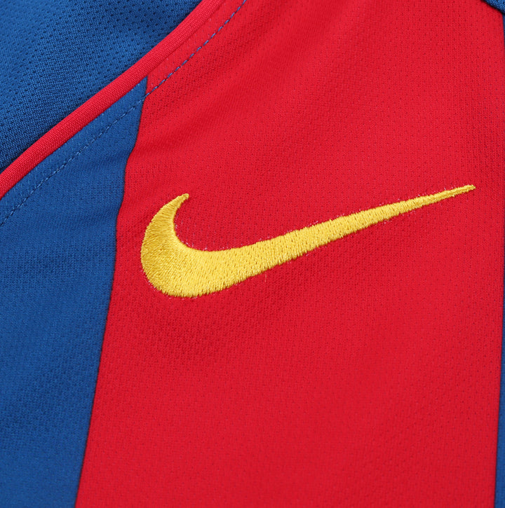 Camisa Retrô Barcelona 2004/05 Home Infantil – Belt Sports