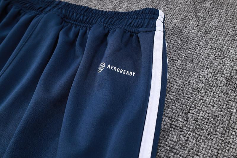 Calça Treino Adidas - Azul Marinho/Branco
