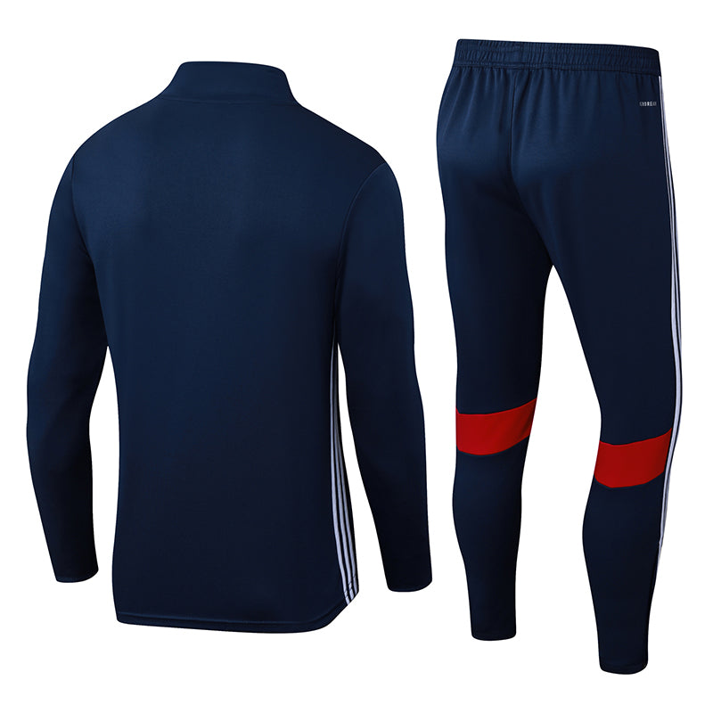 Conjunto Treino Adidas - Azul marinho/Vermelho