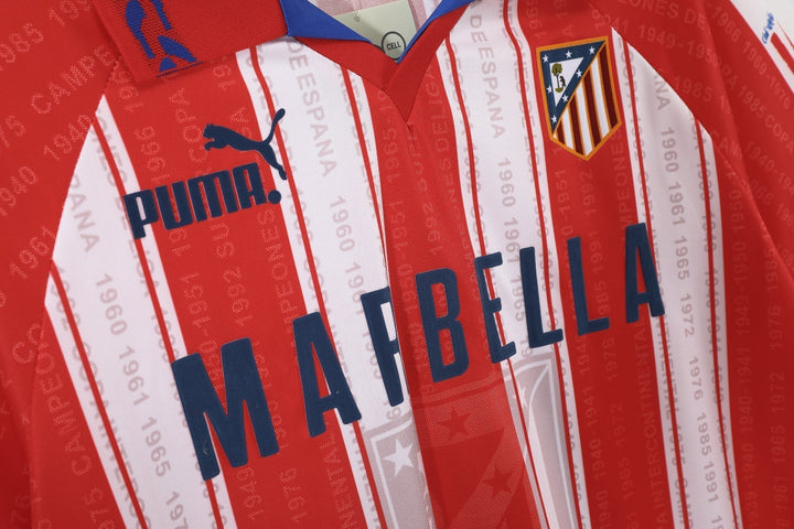 Camisa Retrô Atletico Madrid 1995/96 Home – Belt Sports