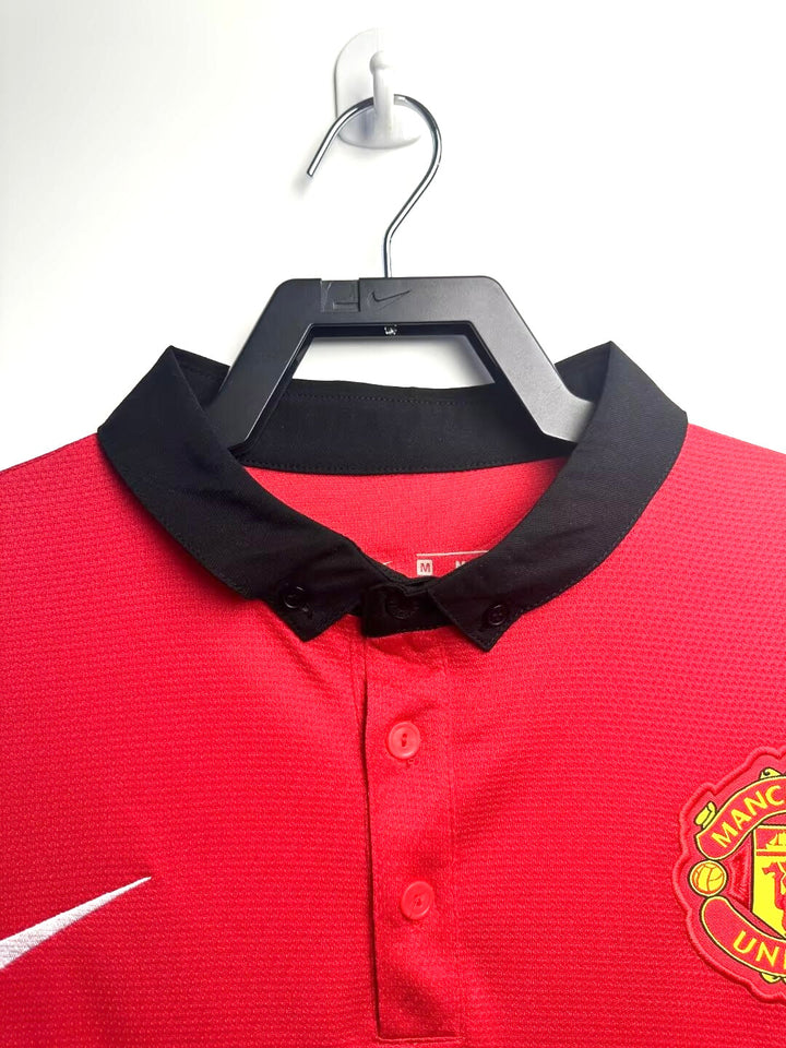 Camisa Retrô Manchester United 2013/14 Home Manga Longa – Belt Sports