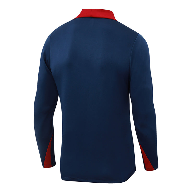Blusão Treino Nike - Azul Marinho/Vermelho